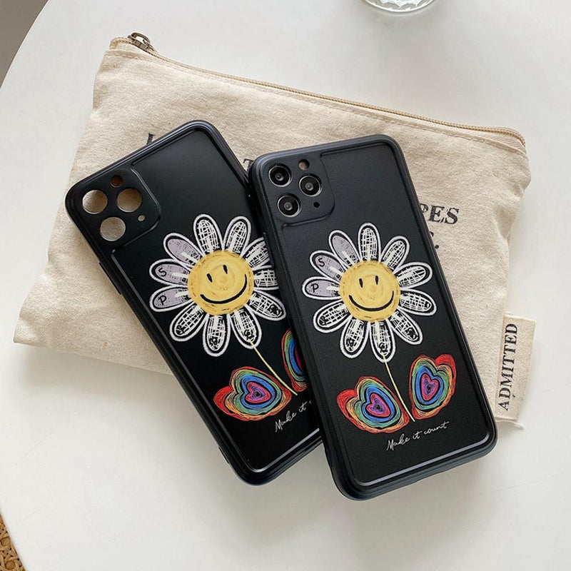 Daisy Smile iPhone Case-Fonally-Fonally-iPhone-Case-Cute-Royal-Protective