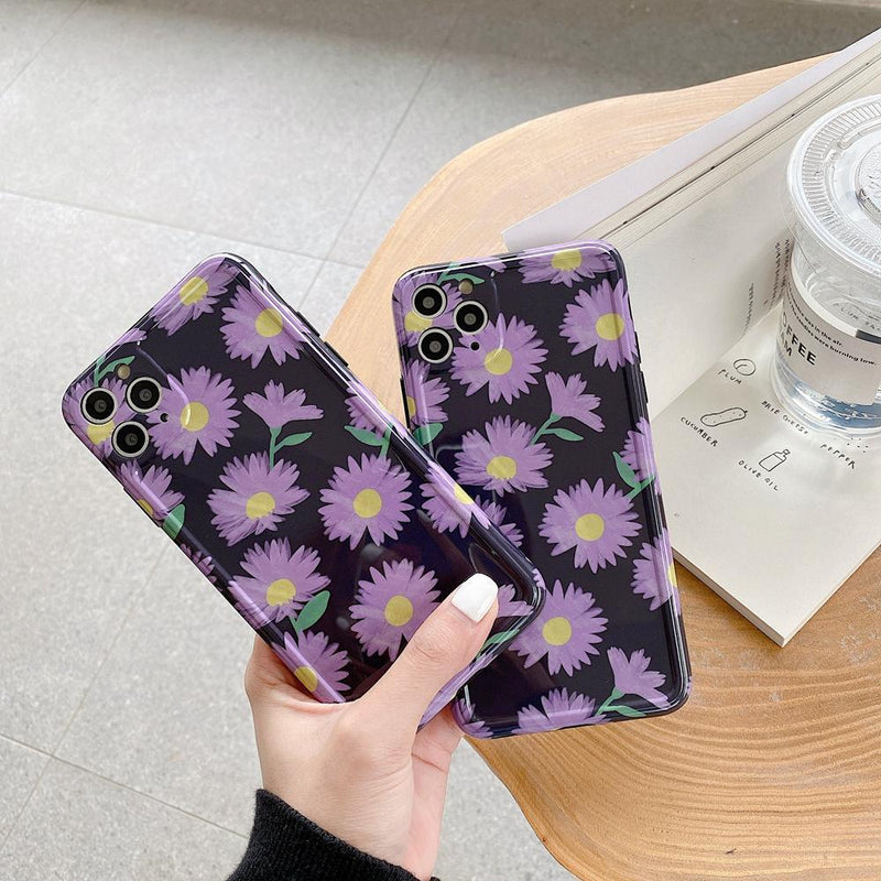 Daisy Smile iPhone Case-Fonally-Fonally-iPhone-Case-Cute-Royal-Protective