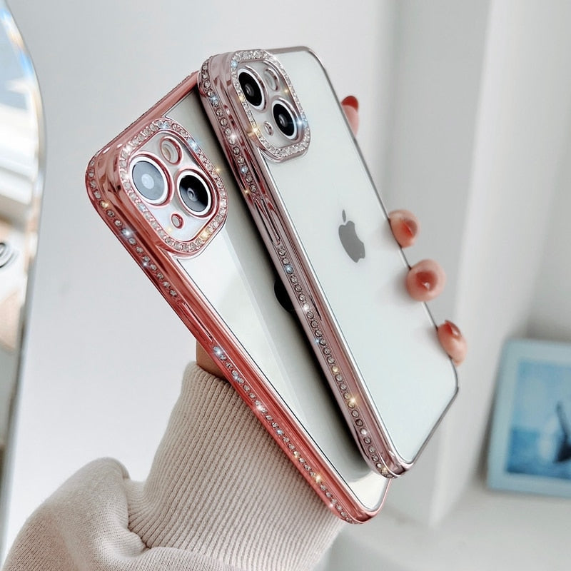 Diamond Glitter iPhone Case-Fonally-