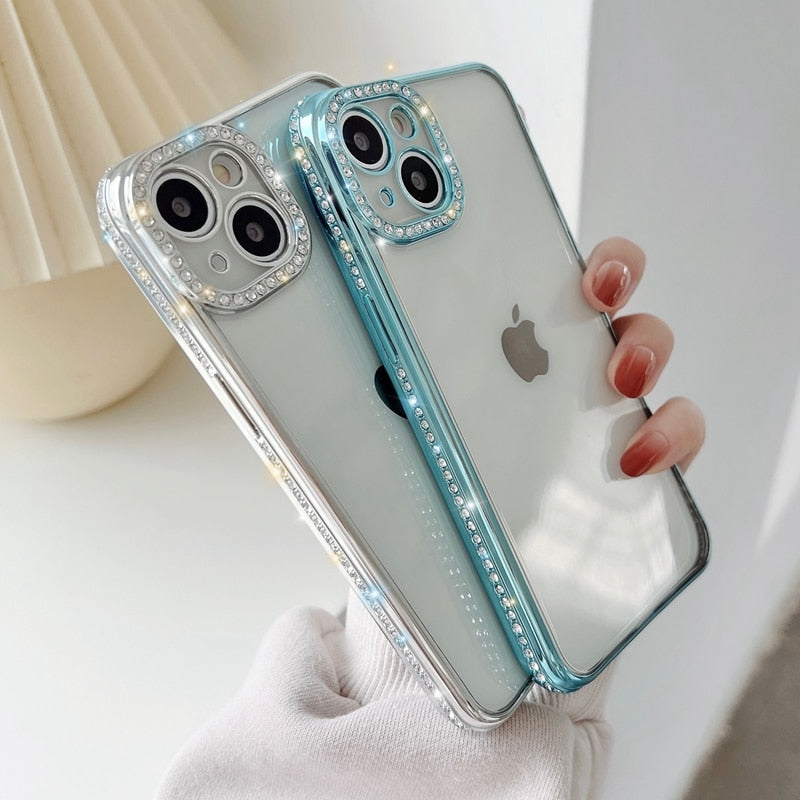 Diamond Glitter iPhone Case-Fonally-