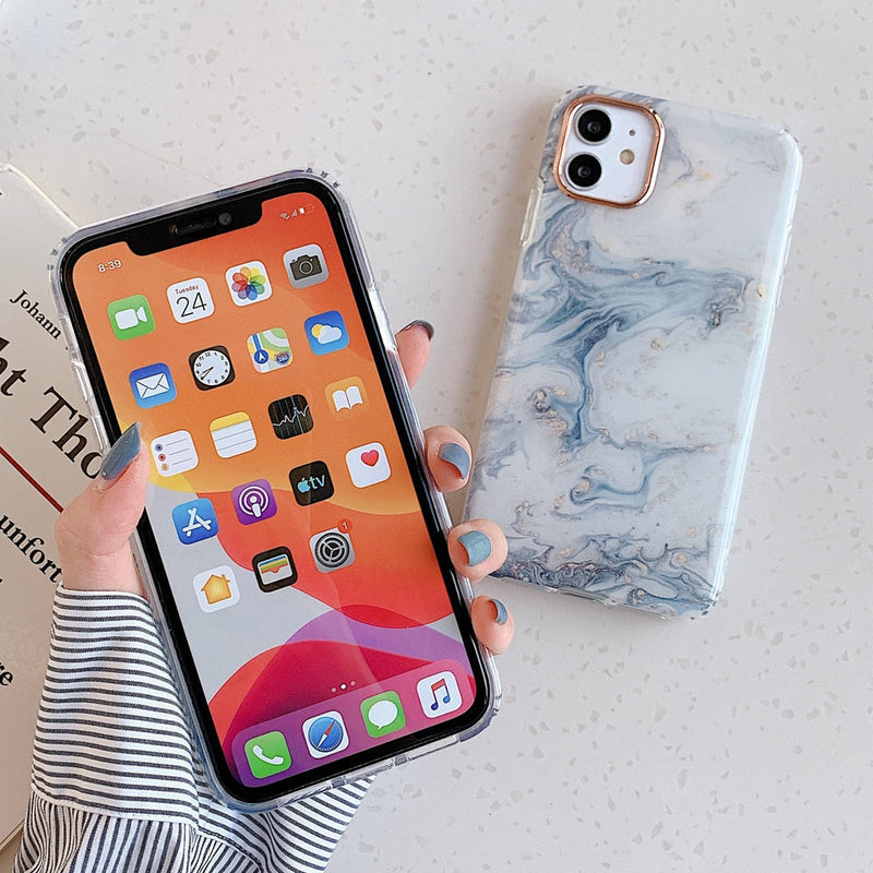 Dream Flow Marble iPhone Case-Fonally-Fonally-iPhone-Case-Cute-Royal-Protective