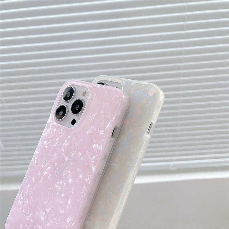 Dreamy Pearl Marble iPhone Case with Lanyard-Fonally-Fonally-iPhone-Case-Cute-Royal-Protective