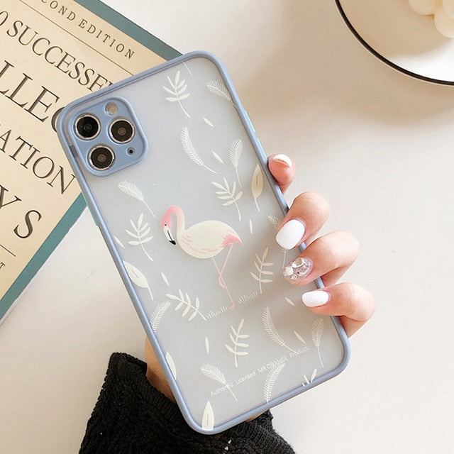 Flamingo iPhone Case-Fonally-For iPhone SE2020-Grey-Fonally-iPhone-Case-Cute-Royal-Protective