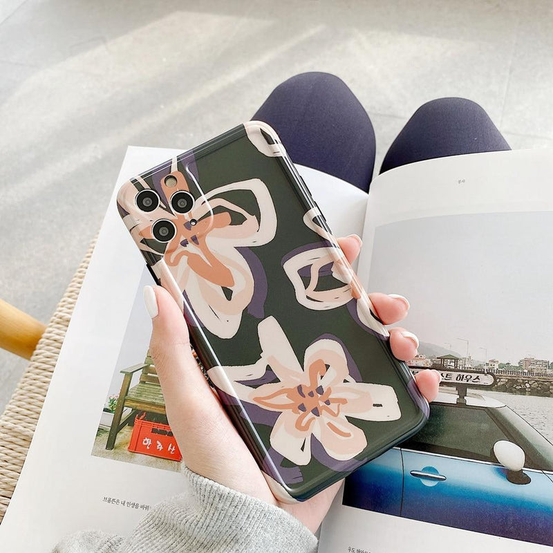 Floral iPhone Case Toronto-Fonally-Fonally-iPhone-Case-Cute-Royal-Protective