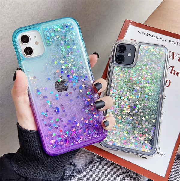 Glitter Shower iPhone Case-Fonally-Fonally-iPhone-Case-Cute-Royal-Protective