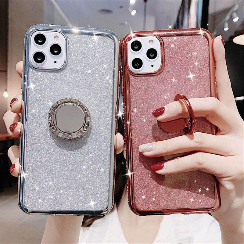 Glitter iPhone Case 2 with Diamond Ring-Fonally-Fonally-iPhone-Case-Cute-Royal-Protective