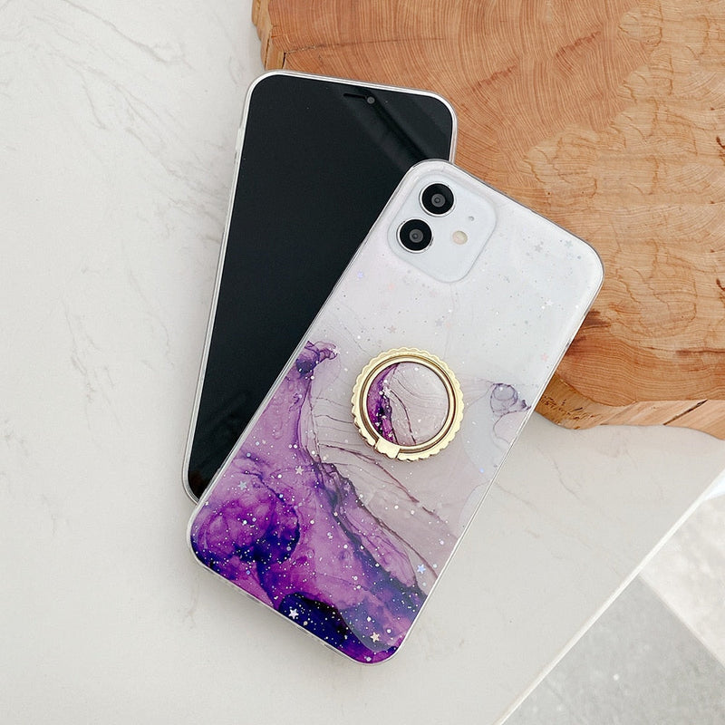Gold Dust Marble iPhone Case-Fonally-Fonally-iPhone-Case-Cute-Royal-Protective