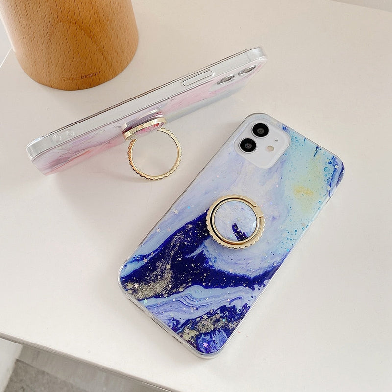 Gold Dust Marble iPhone Case-Fonally-Fonally-iPhone-Case-Cute-Royal-Protective