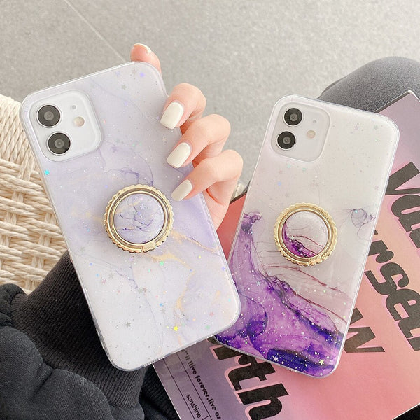 Gold Dust Marble iPhone Case-Fonally-Fonally-iPhone-Case-Cute-Royal-Protective