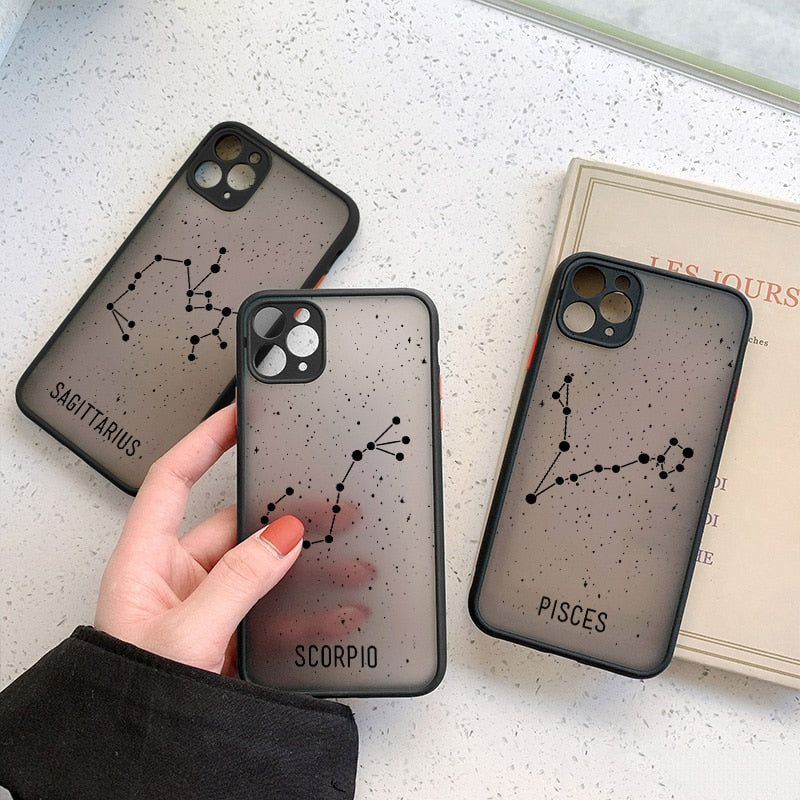 Horoscope Constellations iPhone Case-Fonally-Fonally-iPhone-Case-Cute-Royal-Protective