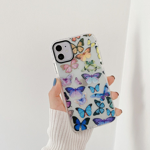 Kaleidoscope iPhone Case-Fonally-for iPhone 12 Pro Max-White Sides-Fonally-iPhone-Case-Cute-Royal-Protective