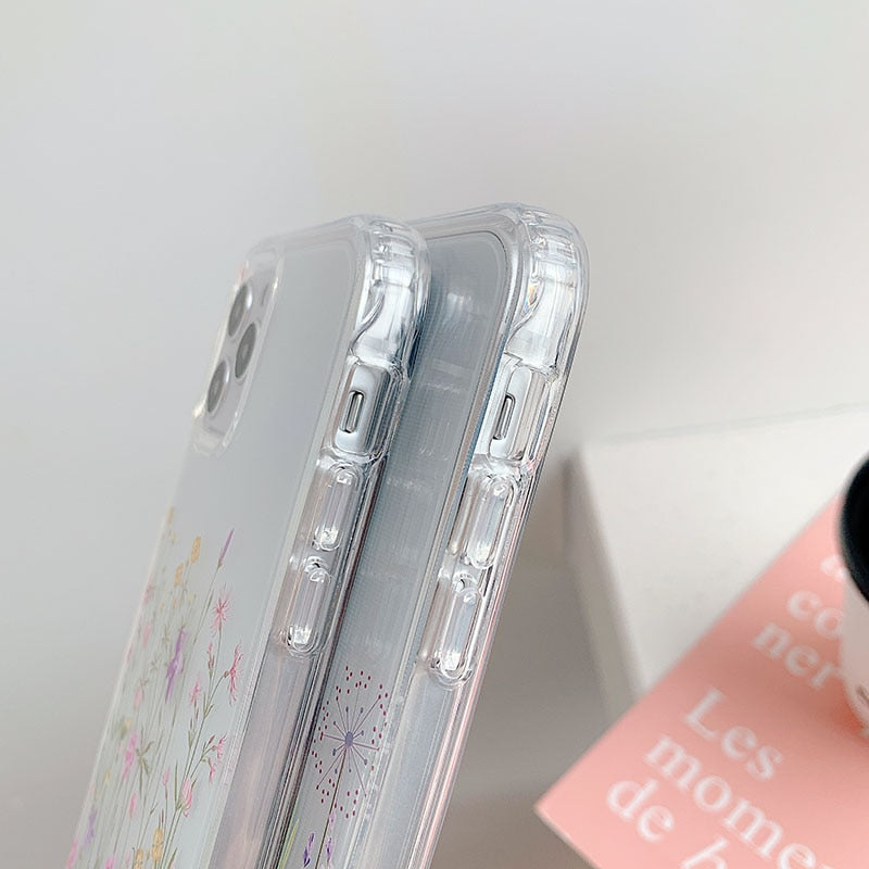 Lavender iPhone Case with Bumper Sides-Fonally-Fonally-iPhone-Case-Cute-Royal-Protective