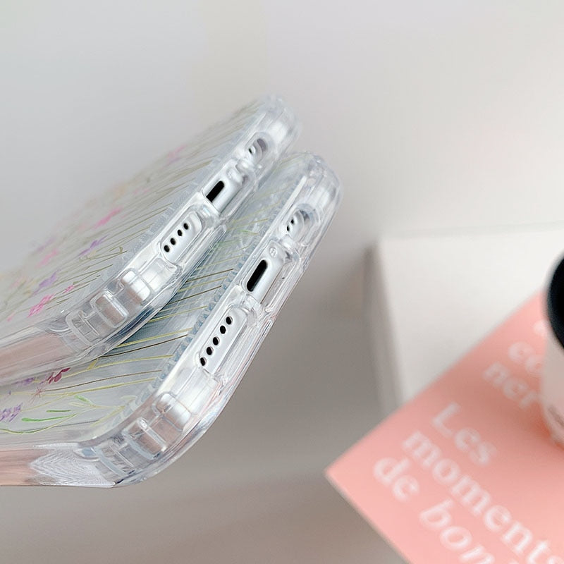 Lavender iPhone Case with Bumper Sides-Fonally-Fonally-iPhone-Case-Cute-Royal-Protective