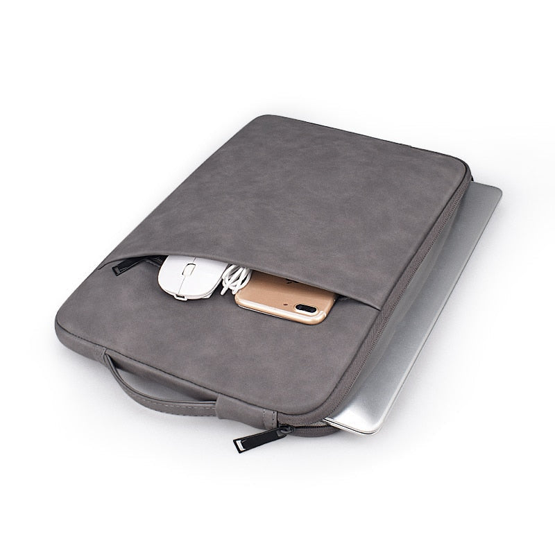 Leatherlike MacBook Bag-Fonally-Fonally-iPhone-Case-Cute-Royal-Protective