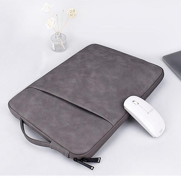 Leatherlike MacBook Bag-Fonally-Fonally-iPhone-Case-Cute-Royal-Protective