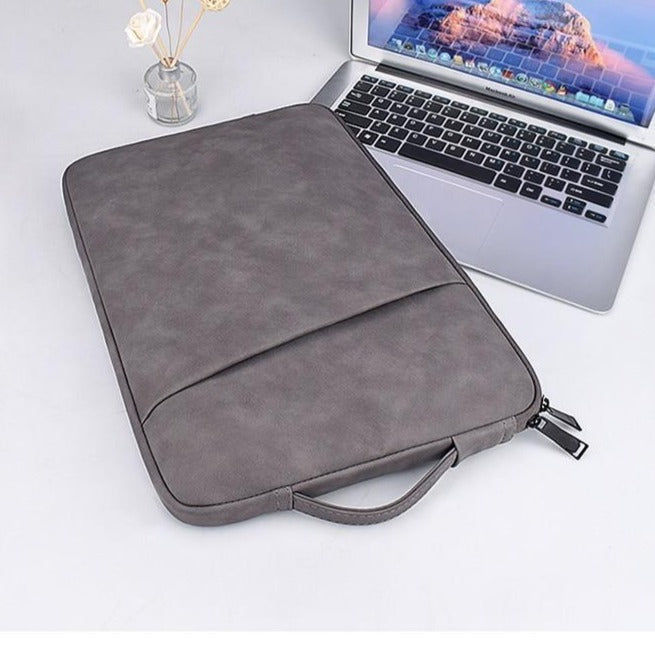 Leatherlike MacBook Bag-Fonally-Fonally-iPhone-Case-Cute-Royal-Protective