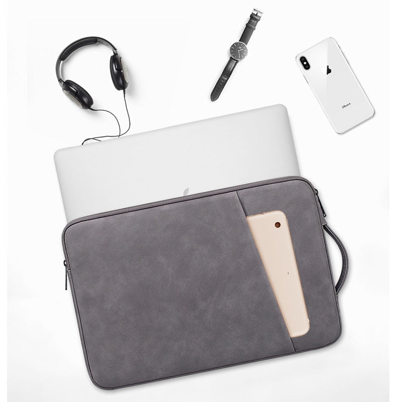 Leatherlike MacBook Bag-Fonally-Fonally-iPhone-Case-Cute-Royal-Protective