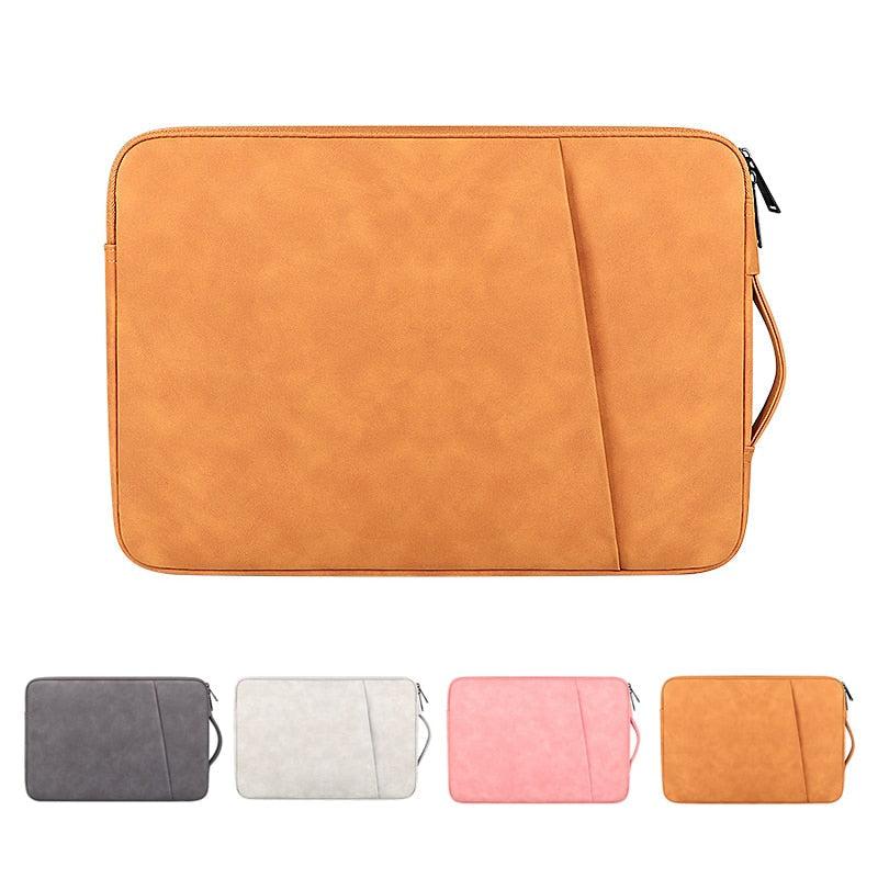 Leatherlike MacBook Bag-Fonally-Fonally-iPhone-Case-Cute-Royal-Protective