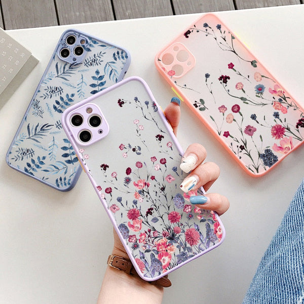 Little Angels Floral iPhone Case-Fonally-Fonally-iPhone-Case-Cute-Royal-Protective