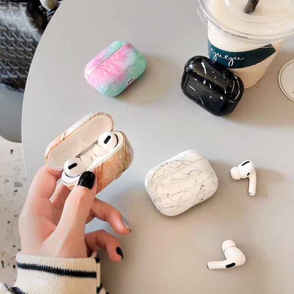 Marble AirPods Pro Case-Fonally-Fonally-iPhone-Case-Cute-Royal-Protective