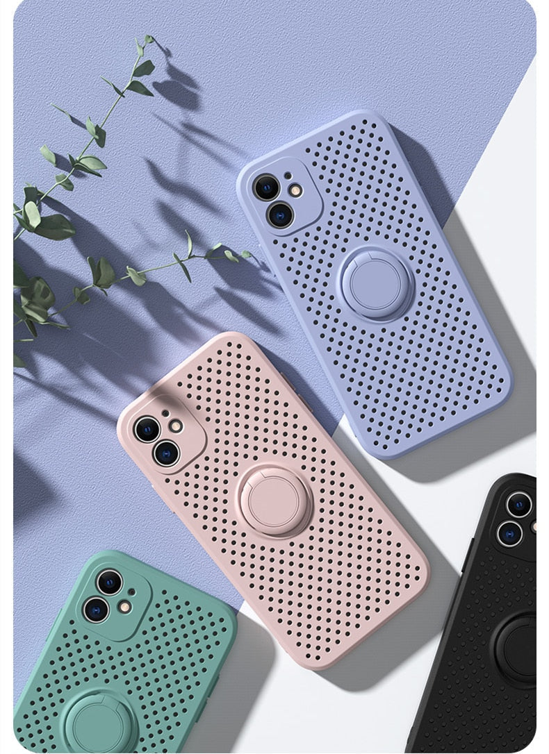 Mesh iPhone Case with ring-Fonally-Fonally-iPhone-Case-Cute-Royal-Protective