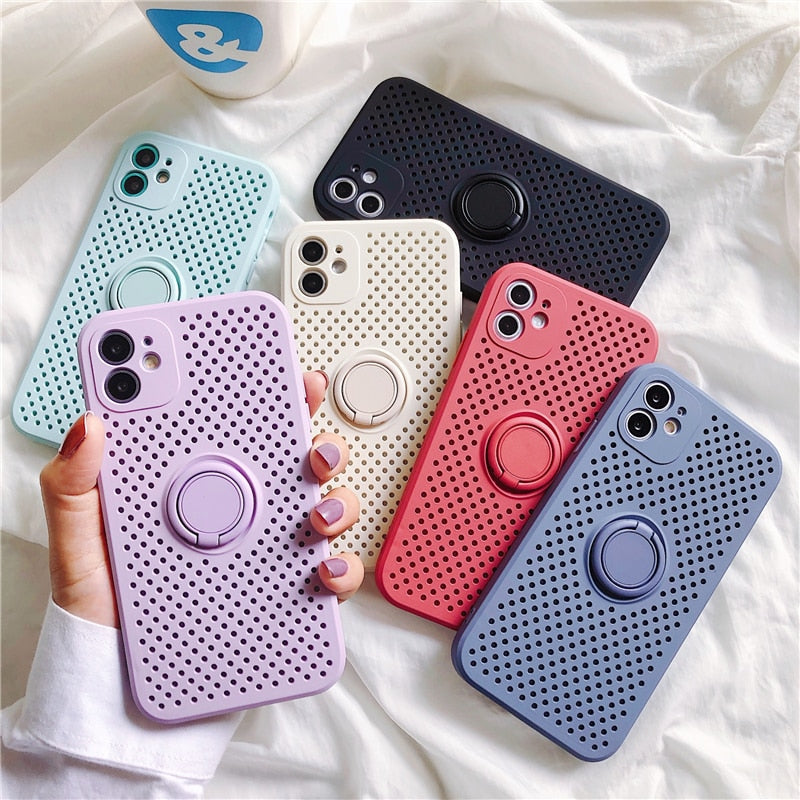 Mesh iPhone Case with ring-Fonally-Fonally-iPhone-Case-Cute-Royal-Protective