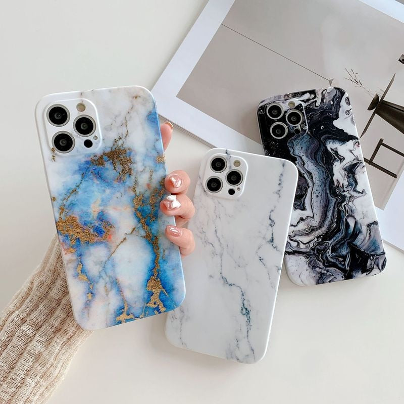 Metamorphic Marble iPhone Case-Fonally-Fonally-iPhone-Case-Cute-Royal-Protective