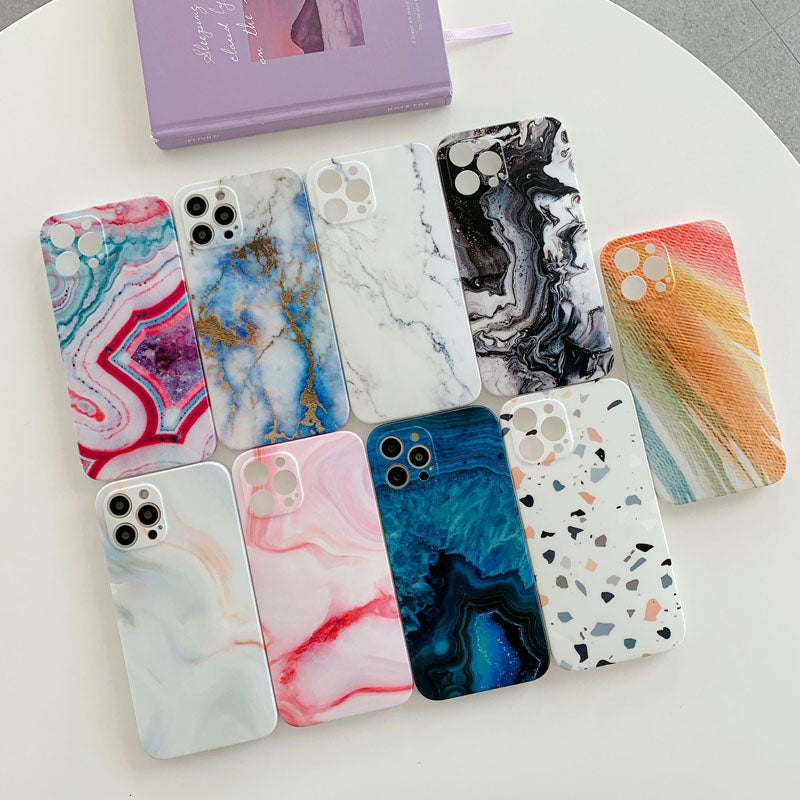 Metamorphic Marble iPhone Case-Fonally-Fonally-iPhone-Case-Cute-Royal-Protective