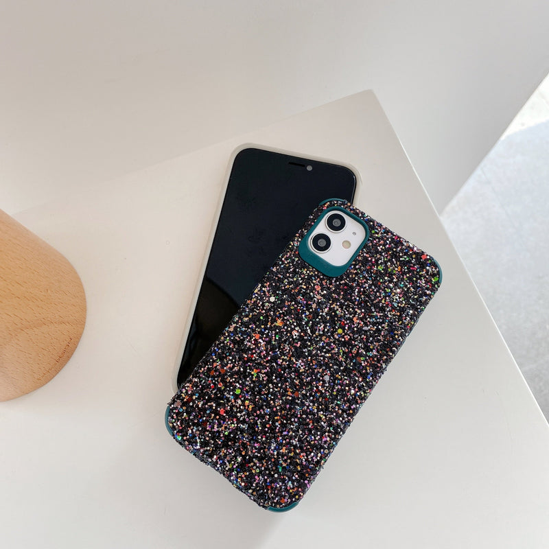 Multicolor Glitter iPhone Case-Fonally-Fonally-iPhone-Case-Cute-Royal-Protective