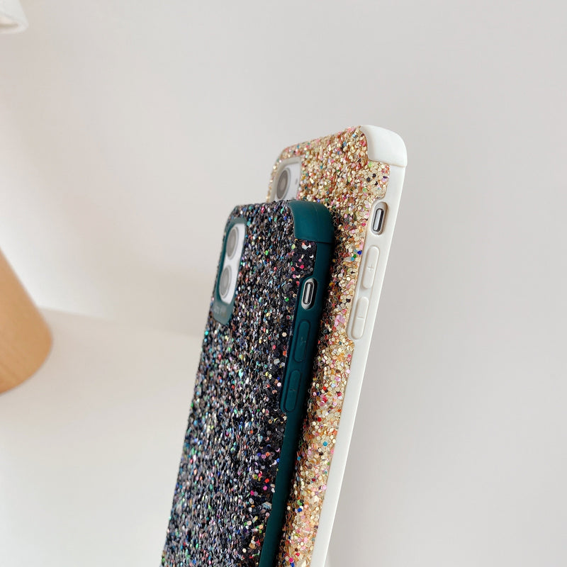 Multicolor Glitter iPhone Case-Fonally-Fonally-iPhone-Case-Cute-Royal-Protective