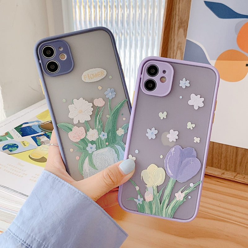 Nature Cartoon iPhone Case-Fonally-Fonally-iPhone-Case-Cute-Royal-Protective