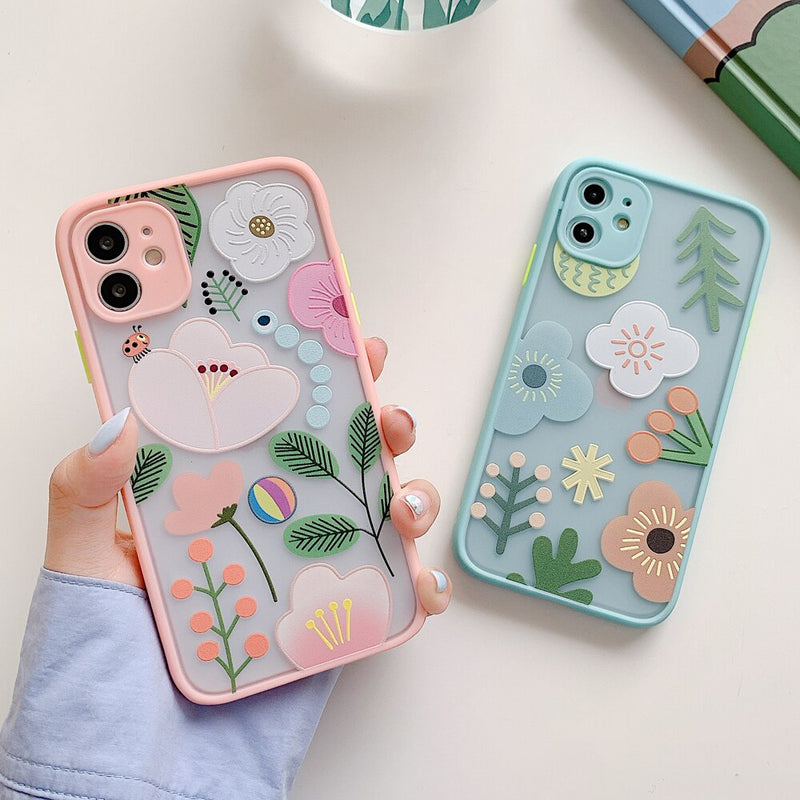 Nature Cartoon iPhone Case-Fonally-Fonally-iPhone-Case-Cute-Royal-Protective