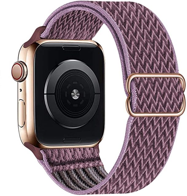 Nylon Bands for Apple Watch-Fonally-Purple-38mm 40mm 41mm-