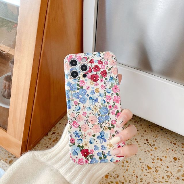 Oil Painting Flower Mix iPhone Case-Fonally-Fonally-iPhone-Case-Cute-Royal-Protective