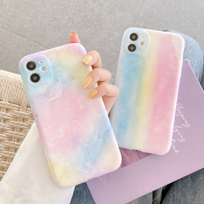 Rainbow Clouds iPhone Case-Fonally-Fonally-iPhone-Case-Cute-Royal-Protective