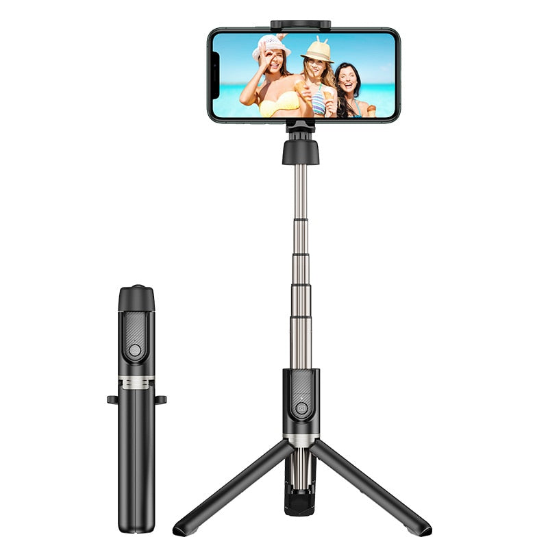Selfie Stick with Bluetooth Remote-Fonally-