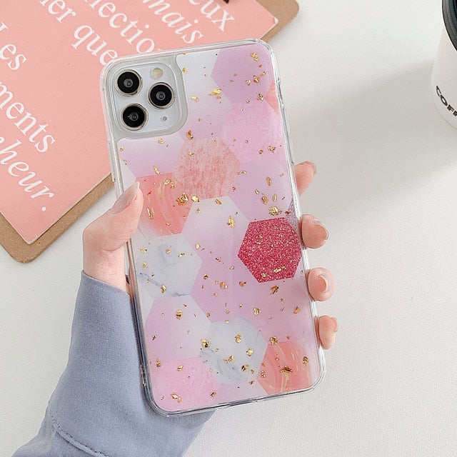 Shapes iPhone Case-Fonally-For iPhone SE 2020-4-Fonally-iPhone-Case-Cute-Royal-Protective