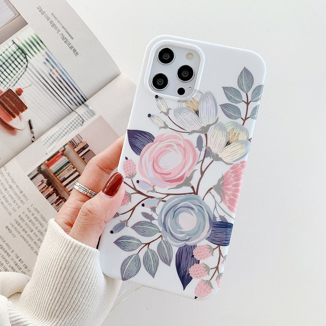 Shimmering Leaves iPhone Case-Fonally-Fonally-iPhone-Case-Cute-Royal-Protective