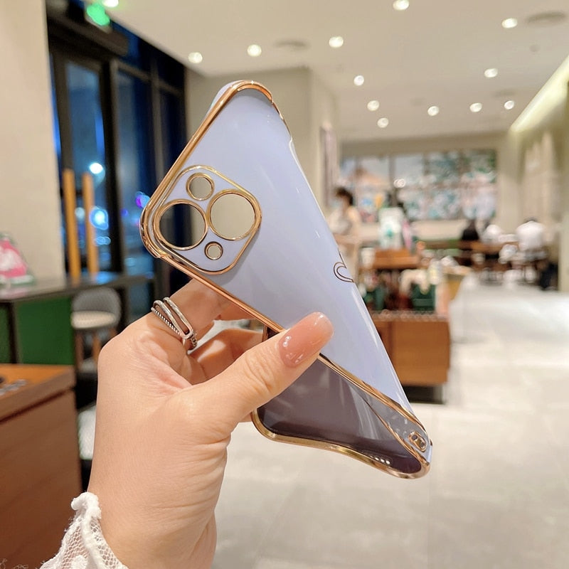 Shiny Heart iPhone Case-Fonally-Fonally-iPhone-Case-Cute-Royal-Protective