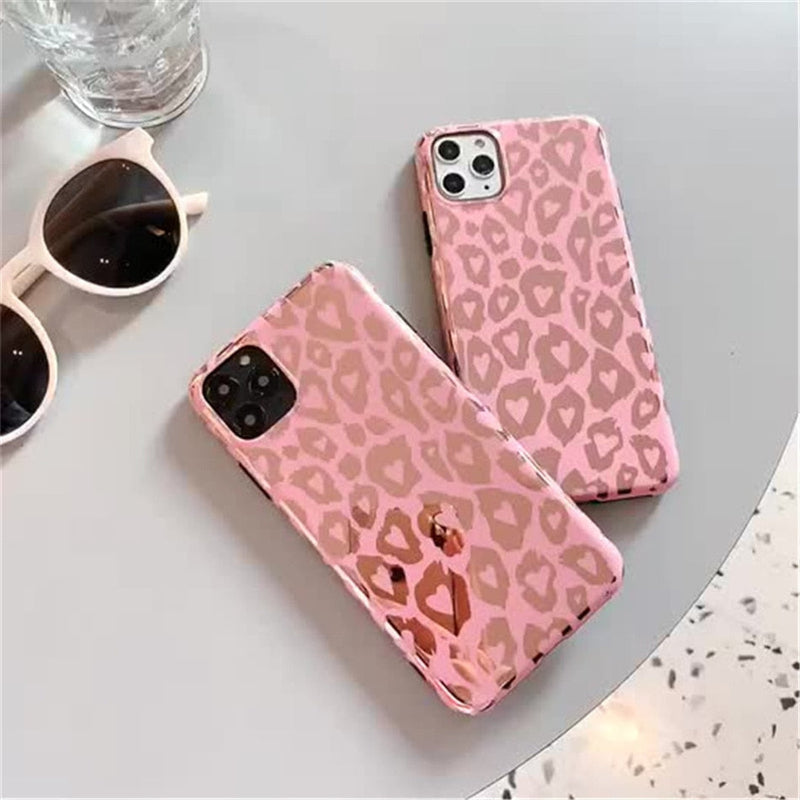 Shiny Leopard Print iPhone Case-Fonally-Fonally-iPhone-Case-Cute-Royal-Protective