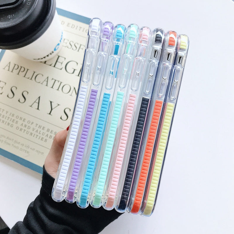 Shockproof Colorful Sides iPhone Case-Fonally-Fonally-iPhone-Case-Cute-Royal-Protective