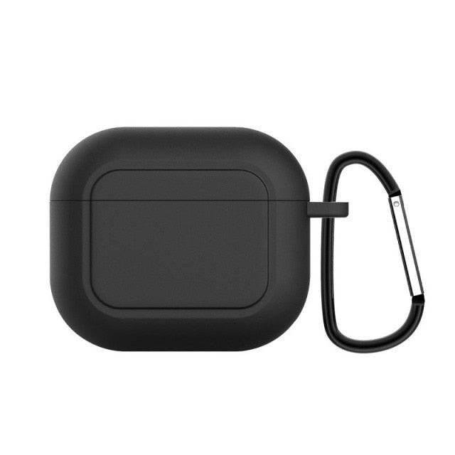 Silicone AirPods 3 Cases-Fonally-Black-