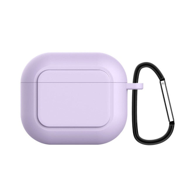 Silicone AirPods 3 Cases-Fonally-Purple-Fonally-iPhone-Case-Cute-Royal-Protective