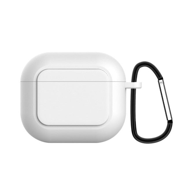 Silicone AirPods 3 Cases-Fonally-White-
