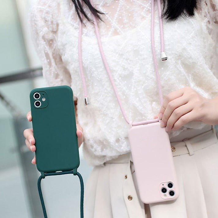 Silicone iPhone Case with Lanyard-Fonally-Fonally-iPhone-Case-Cute-Royal-Protective
