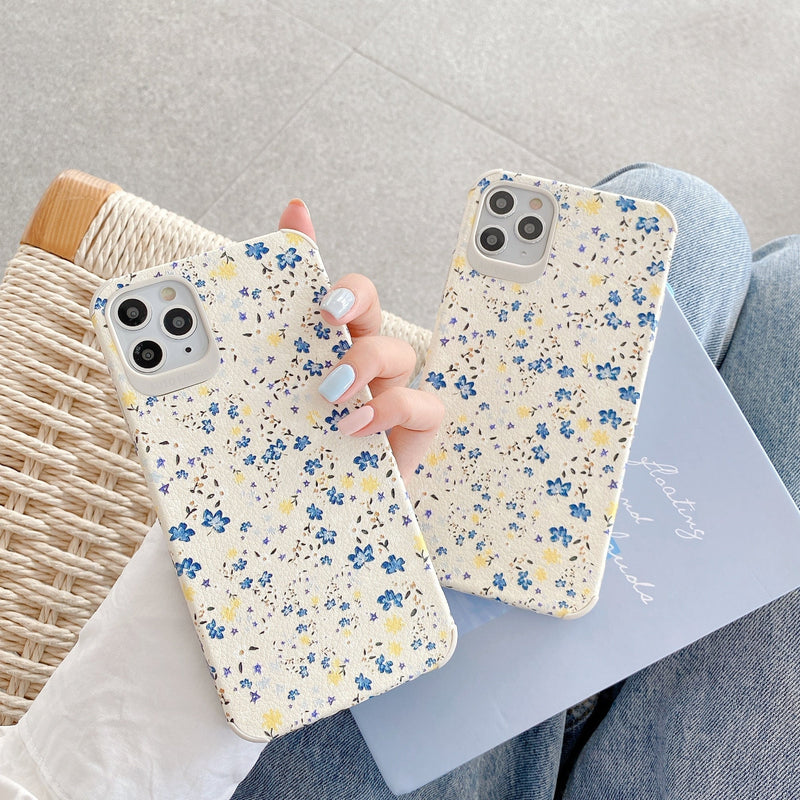 Small Flowers iPhone Case Kyoto-Fonally-Fonally-iPhone-Case-Cute-Royal-Protective