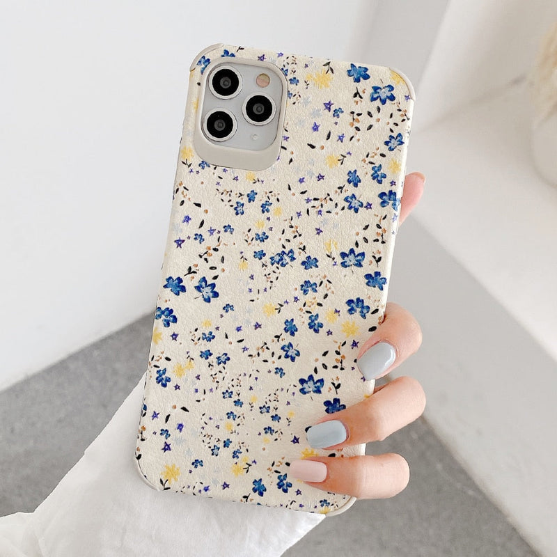Small Flowers iPhone Case Kyoto-Fonally-Fonally-iPhone-Case-Cute-Royal-Protective