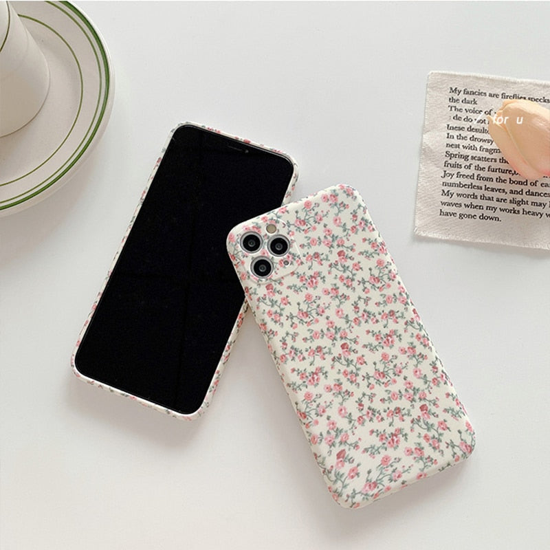 Small Flowers iPhone Case Osaka-Fonally-Fonally-iPhone-Case-Cute-Royal-Protective