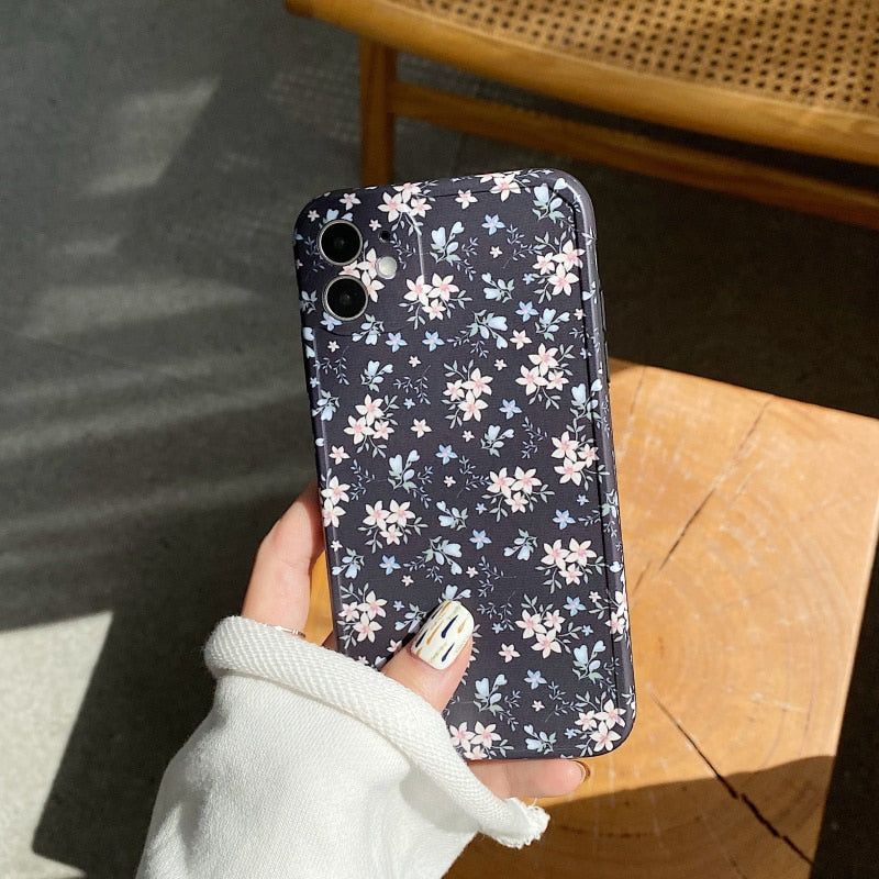 Small Flowers iPhone Case Vienna-Fonally-Fonally-iPhone-Case-Cute-Royal-Protective