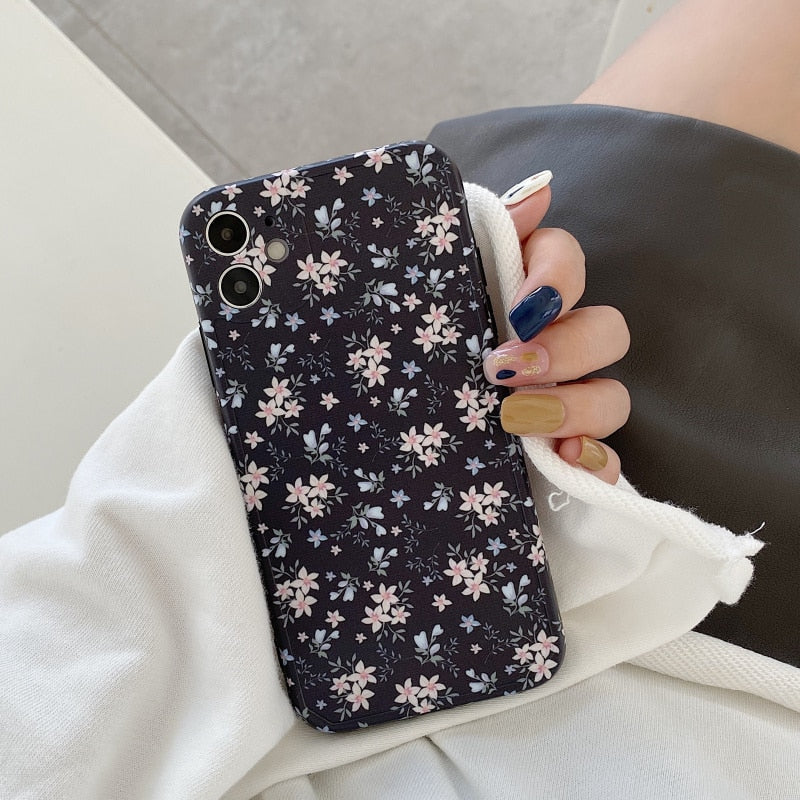 Small Flowers iPhone Case Vienna-Fonally-Fonally-iPhone-Case-Cute-Royal-Protective